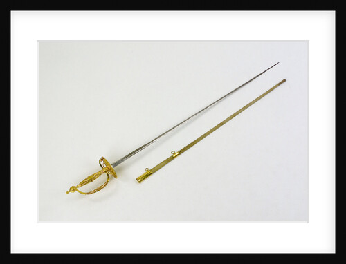 Small-sword which belonged to Admiral of the Fleet Sir George Cockburn by Richard Clarke & Son