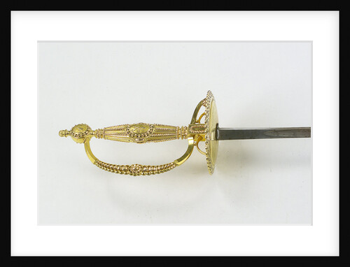 Small-sword which belonged to Admiral of the Fleet Sir George Cockburn by Richard Clarke & Son