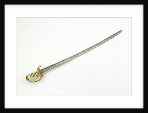 Open half-basket hilted sword by Lambert & Maclaurin