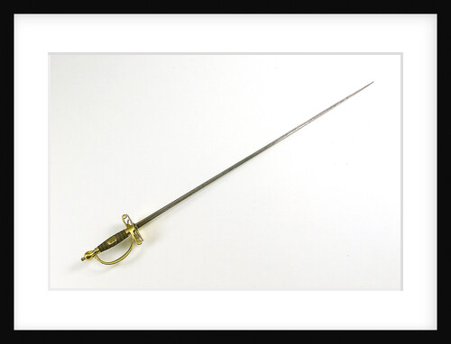 Small-sword of Civil Branch, Royal Navy (Purser) by John Salter