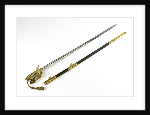 Solid half-basket hilted sword: Royal Naval Air Service by Gieves