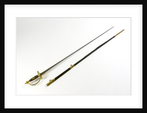 Small-sword of Civil Branch of Royal Navy (Secretary) by Dudley