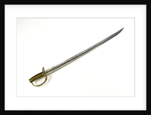 French moving bar hilted sword by Manufacture Royale