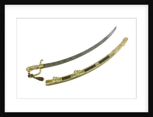 Presentation sword, which belonged to Captain Fairfax Moresby (1787-1877) by Rundell