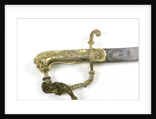 Presentation sword, which belonged to Captain Fairfax Moresby (1787-1877) by Rundell