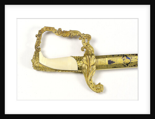 Presentation sword, which belonged to Captain E.H. Columbine (died 1811) by R. Teed