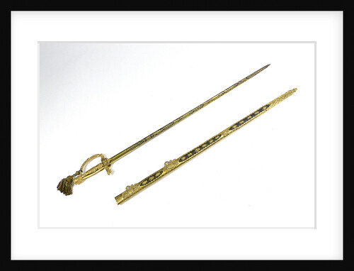 Presentation sword owned by Captain Sir Thomas Staines (1776-1830) by R. Teed