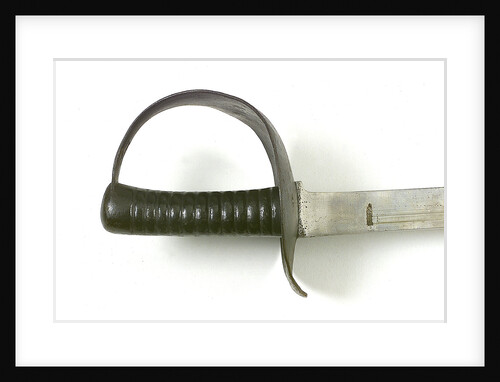 Hilt of cutlass by unknown