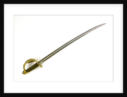 Hilt of cutlass by Ames Manufacturing Company