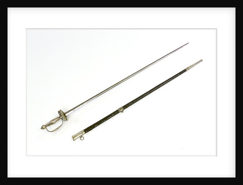 Small-sword, thought to have belonged to Don Juan Francisco de Garganta by unknown