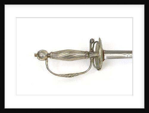 Small-sword, thought to have belonged to Don Juan Francisco de Garganta by unknown