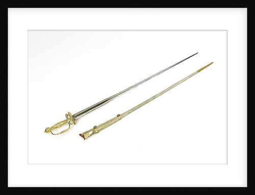 Sword, which belonged to Admiral of the Fleet Lord Richard Howe by unknown