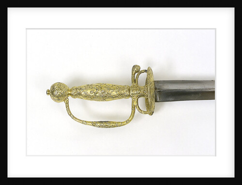Sword, which belonged to Admiral of the Fleet Lord Richard Howe by Unknown