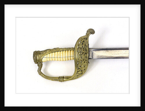 Hilt of Dutch sword by X. Bisch