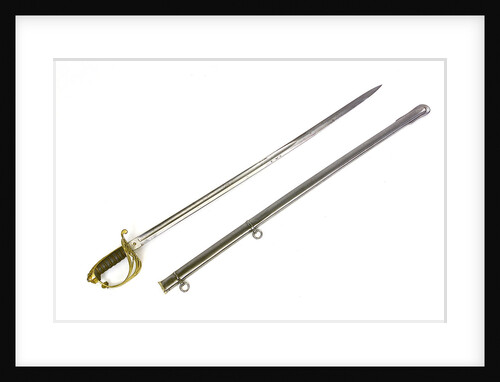 Royal Marines sword by Almond & Company