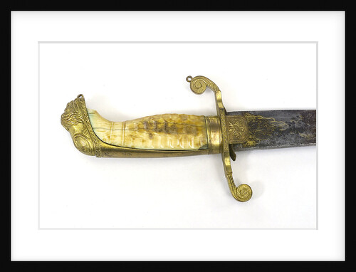 Curved bladed dirk by unknown
