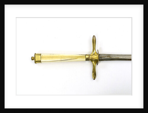 Straight bladed dirk by Banks