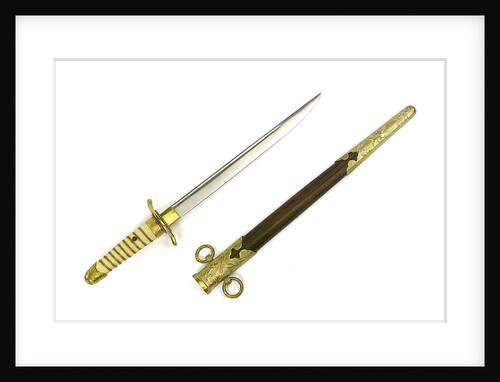 Japanese dirk by unknown