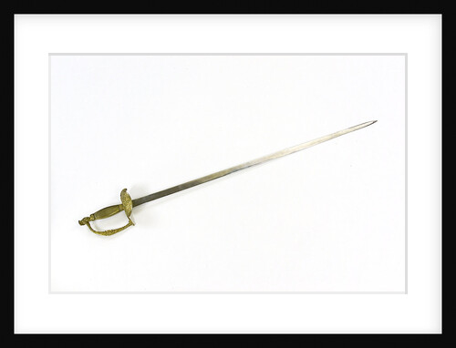 French small-sword by unknown