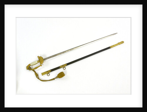 Italian court sword by unknown