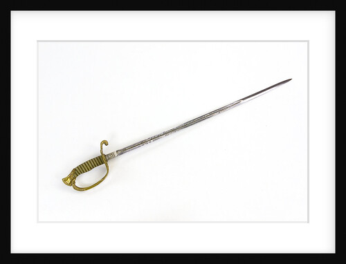 Stirrup hilted sword by unknown