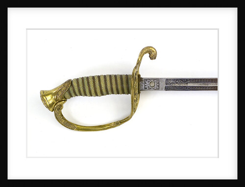 Stirrup hilted sword by unknown