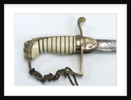 Stirrup hilted sword by J.F. Runkel