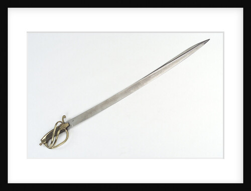 Russian S-bar hilted sword by unknown
