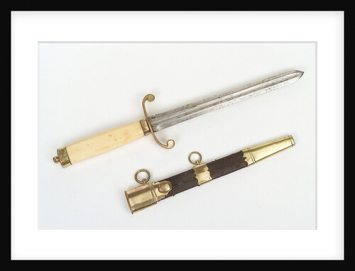 Straight-bladed dirk by Gibbins