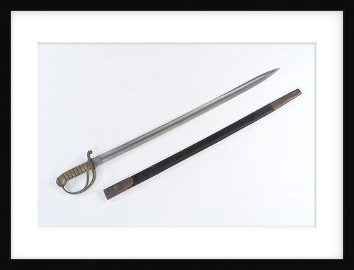 Metropolitan Police sword by Unknown