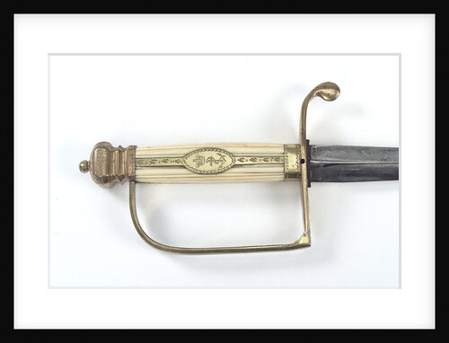 Side-ring stirrup guard sword by Unknown