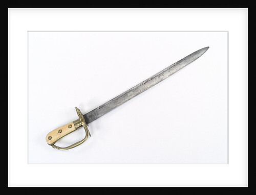 Hunting sword by Unknown