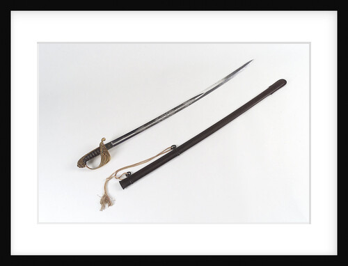 Solid half-basket hilted sword by Henry Wilkinson