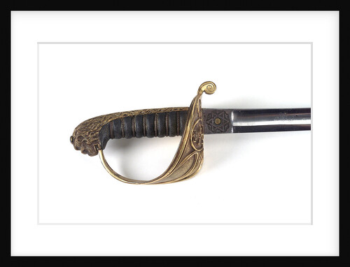 Solid half-basket hilted sword by Henry Wilkinson