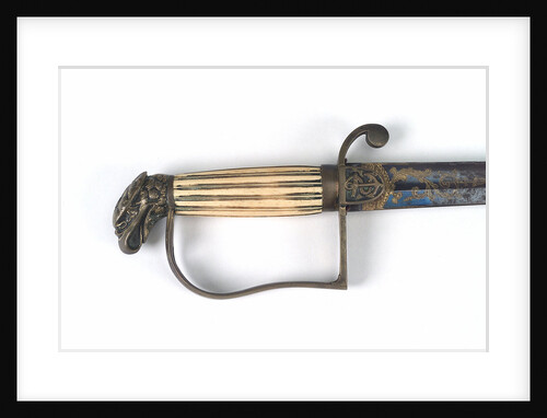 Naval officer's sword by Unknown