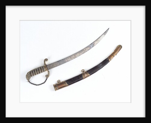 Curved bladed dirk by unknown