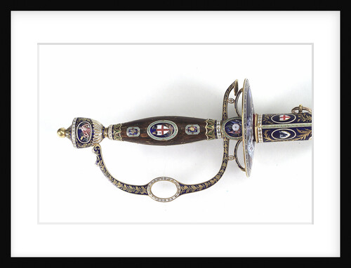 Presentation small-sword which belonged to Rear-Admiral John Macbride (d.1800) by James Morisset