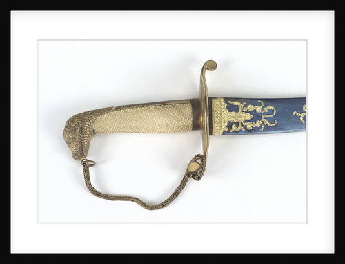 Curved bladed dirk by unknown