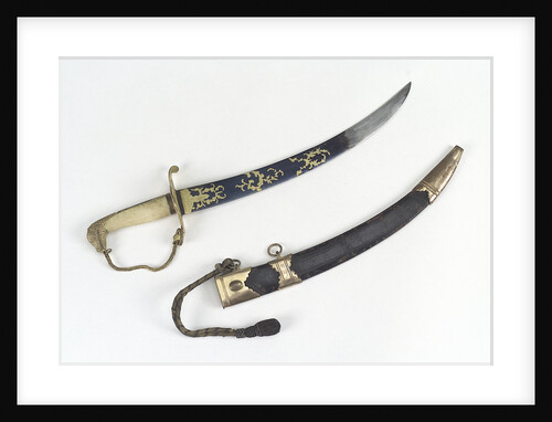 Curved bladed dirk by unknown