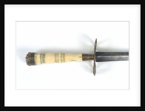 Straight-bladed dirk by unknown