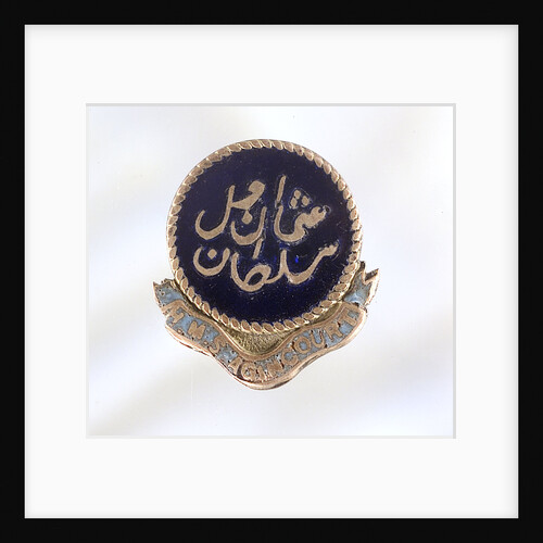 Miniature crest by unknown