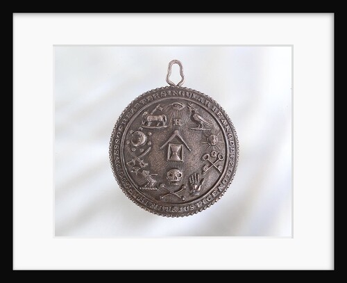Masonic badge - reverse by unknown