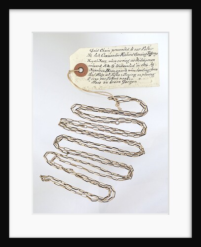 Gold double-link chain by unknown