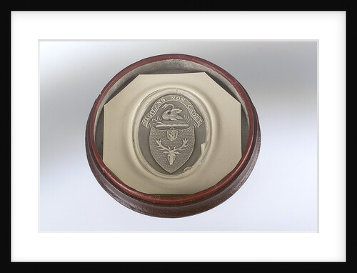 Oval cornelian intaglio seal by unknown