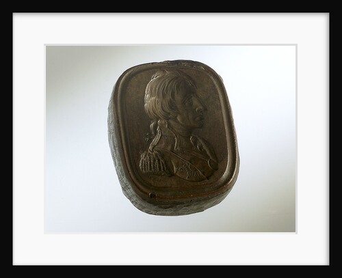 Boxwood seal carved with a profile portrait depicting Vice-Admiral Horatio Nelson (1758-1805) by unknown