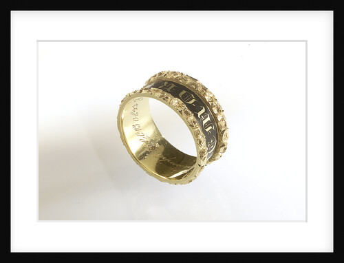 Mourning ring without case by W.A.P.