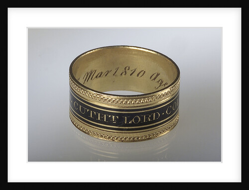 Mourning ring by H.W.