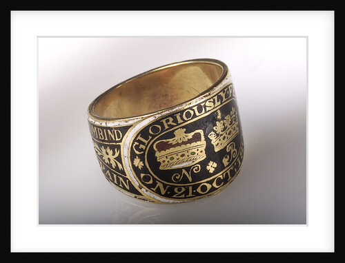 Mourning ring by John Salter
