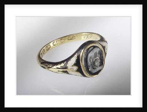 Gold ring by A.T.