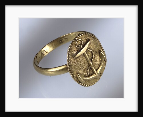 Gold ring by Unknown